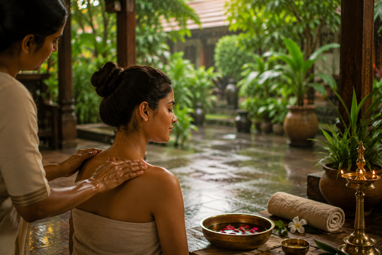Abhyanga Oils for Monsoon: An Ayurvedic Guide to Seasonal Self-Massage