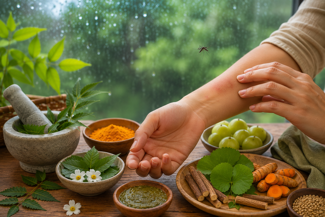 Ayurvedic Approaches to Soothe Monsoon Insect Bites