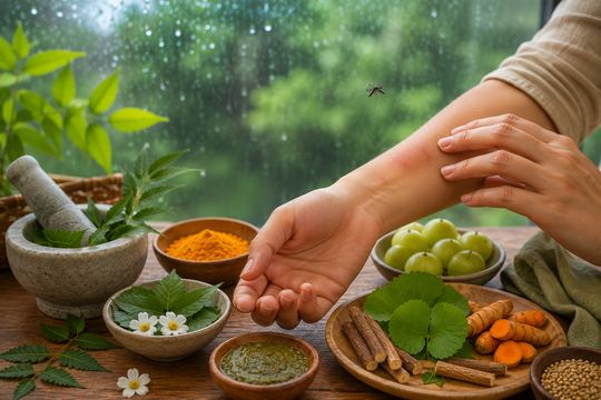 Ayurvedic Approaches to Soothe Monsoon Insect Bites