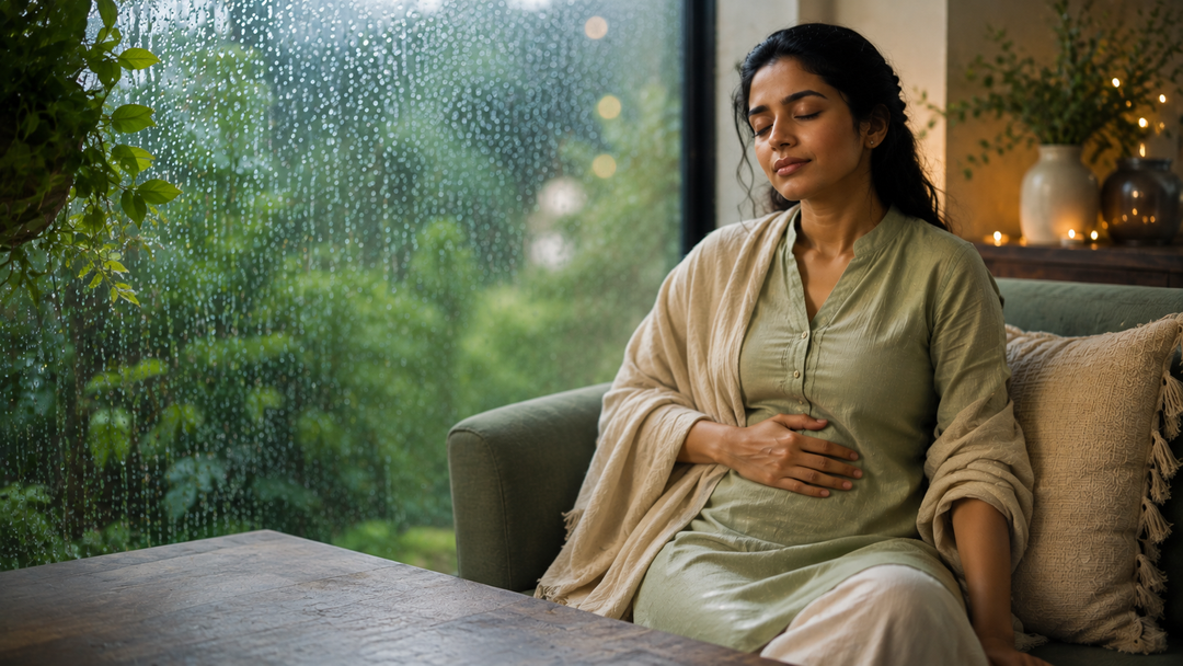 Ayurvedic Dietary Strategies for Monsoon Water Retention and Bloating
