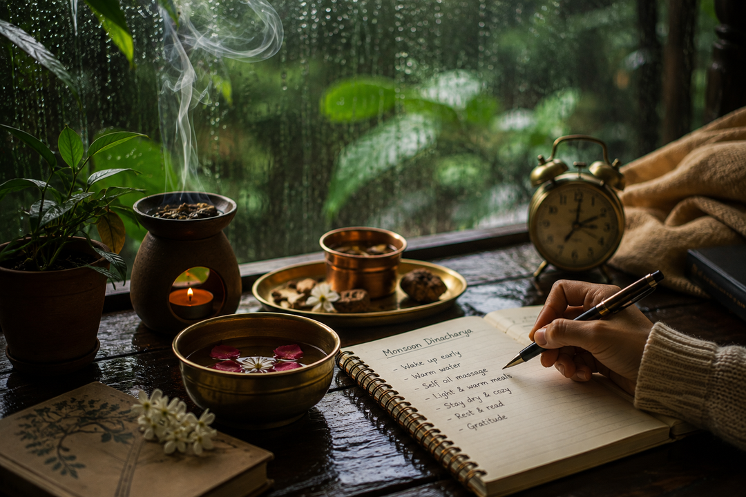 Monsoon Dinacharya: Adapting Ayurvedic Routines for Seasonal Vitality