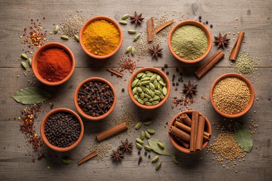 Warming Spices for Monsoon: Rekindling Digestive Fire