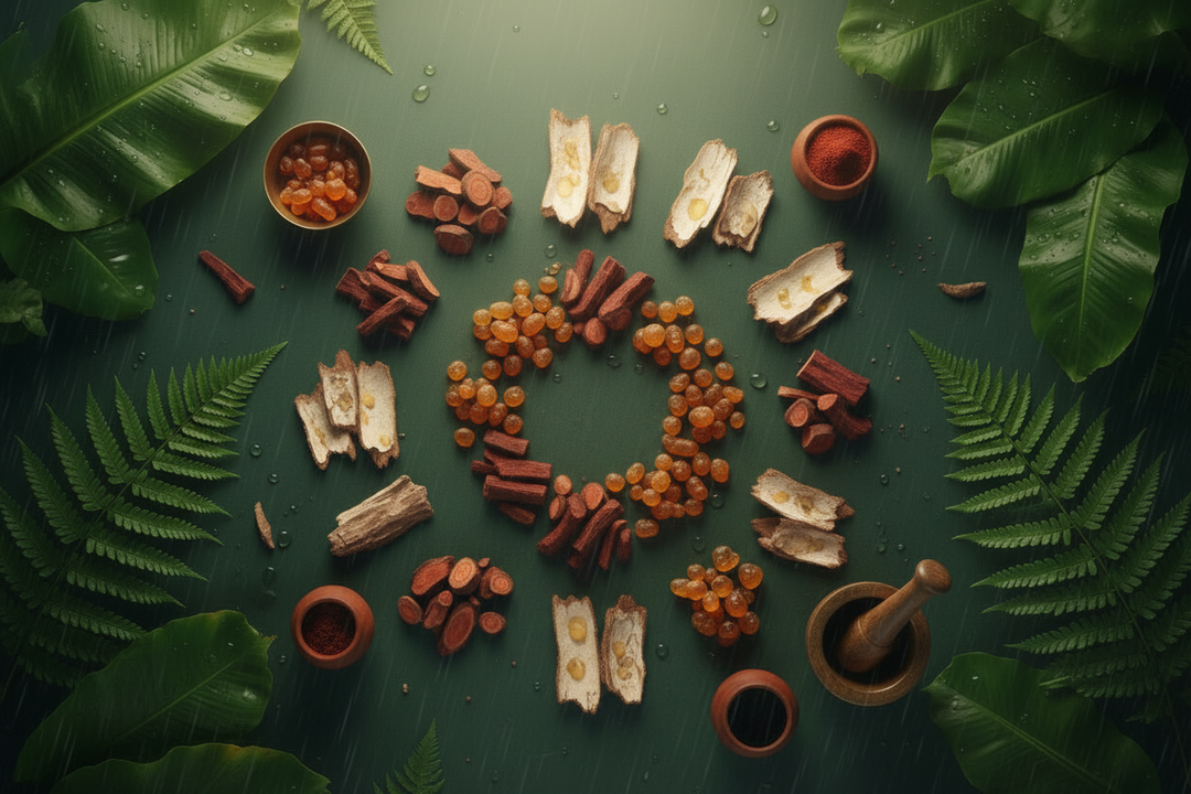 Ayurvedic Herbs for Healthy Monsoon Blood Flow