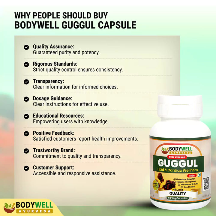 Why BODYWELL Guggul Capsule