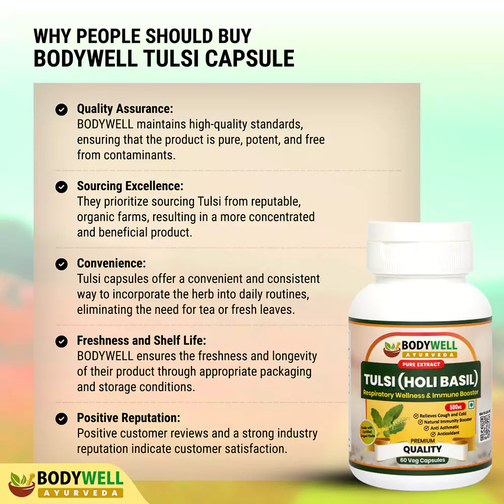 Why BODYWELL Tulsi Capsule