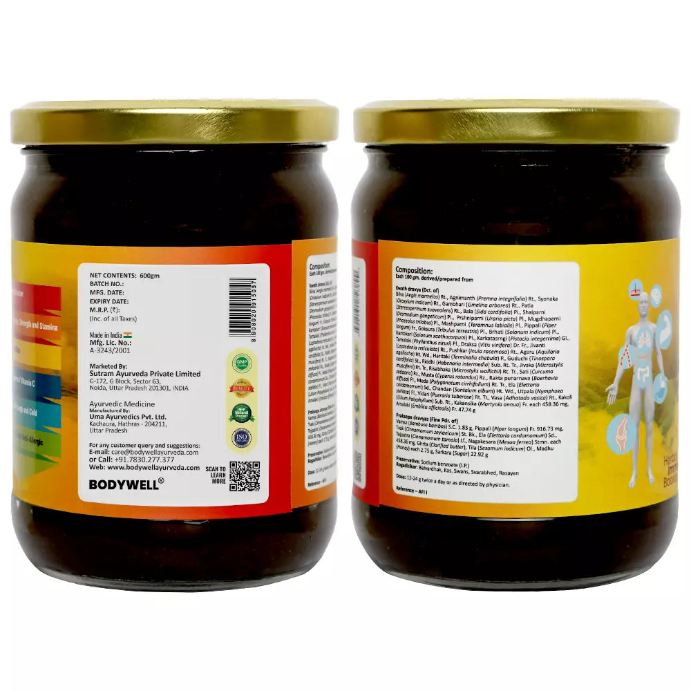 BODYWELL Chyavanprash Manufacturing Details