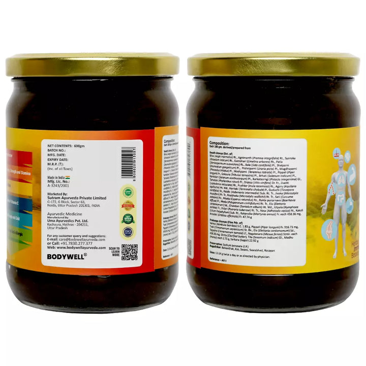 BODYWELL Chyavanprash Manufacturing Details