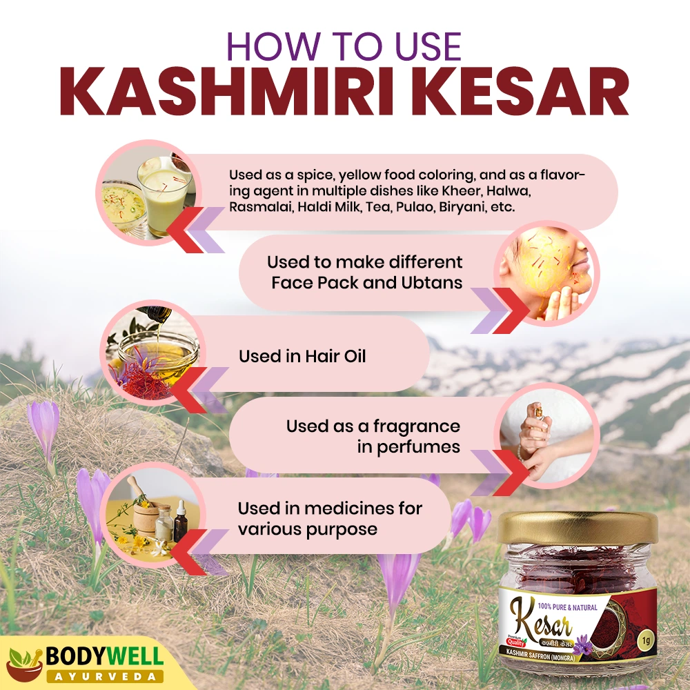 How to Use / Dosage Kesar