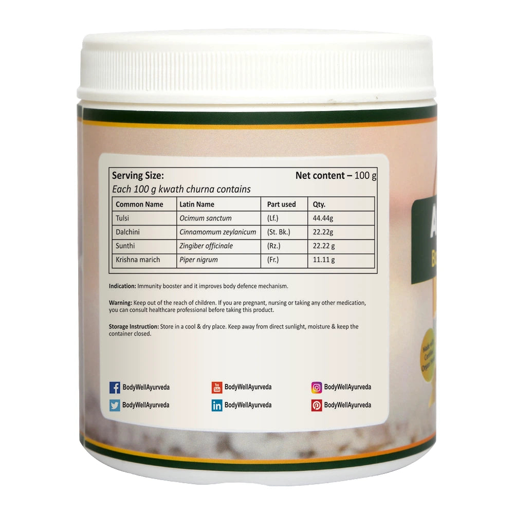 Ayush Kwath Powder (Kadha) more Details
