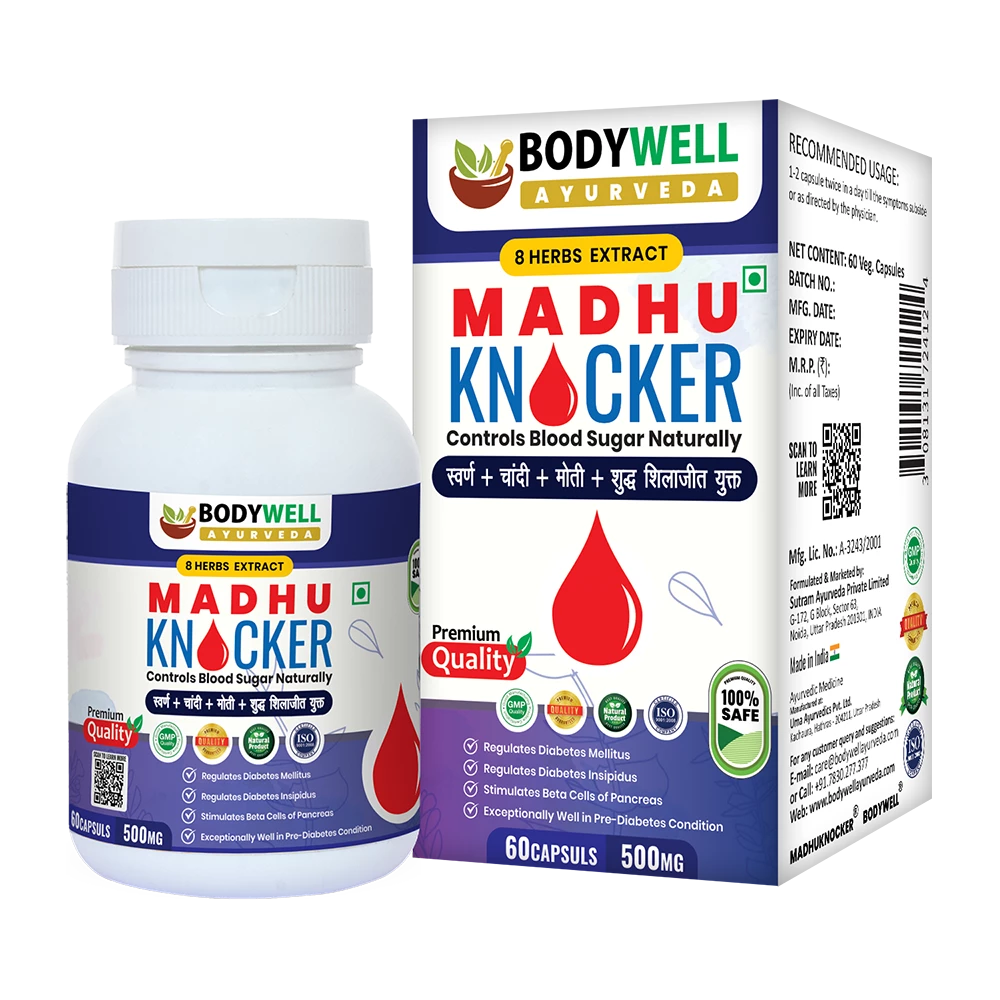 Madhuknocker Capsule: Controls Blood Sugar Naturally