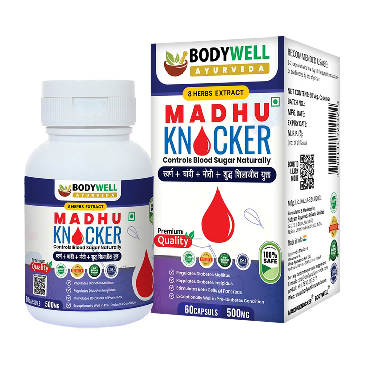 Madhuknocker Capsule: Controls Blood Sugar Naturally