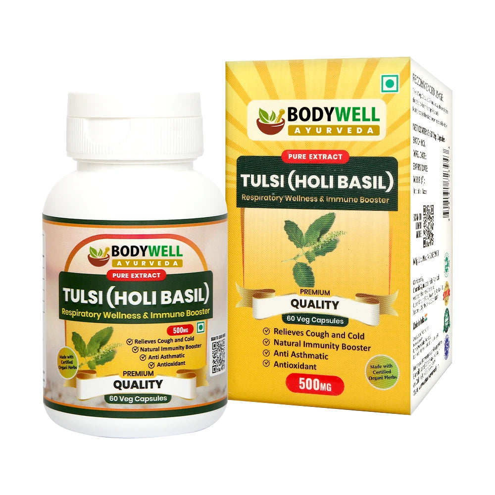 Tulsi Capsule: Respiratory Wellness